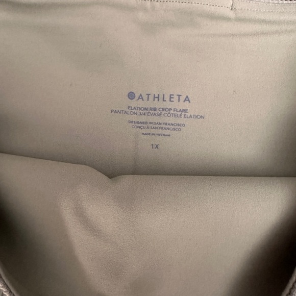 Athleta rib crop elation flare - Picture 5 of 11